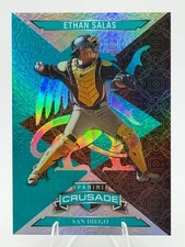 2025 Panini Crusade Ethan Salas Teal Crusade Insert #50 San Diego /199