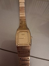 Seiko donna quartz orologio braccialetto 7320-5030 vintage primi anni 80 NOS
