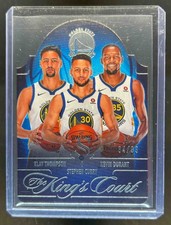 2024-25 Panini Silhouette Kevin Durant Thompson Stephen Curry Kings Court #84/99