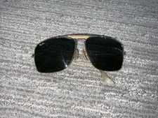 VINTAGE RAY BAN USA W0504 OUTDOORSMAN EXPLORER AVIATOR SUNGLASSES With Case