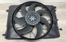  Damaged Tab Radiator Cooling Fan Radiator Fan 47443 for Mercedes C300 C350