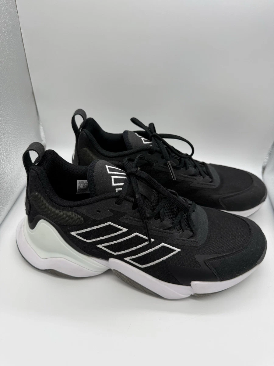 Adidas Running Shoes Lightweight Athletic Sneakers Training Gym Black Mens 8.5 Black Running Shoes | adidas US main image 3