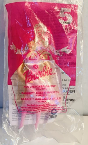 MCDONALDS BARBIE NUTCRACKER # 5 BARBIE 2001 BALLERINA NIP
