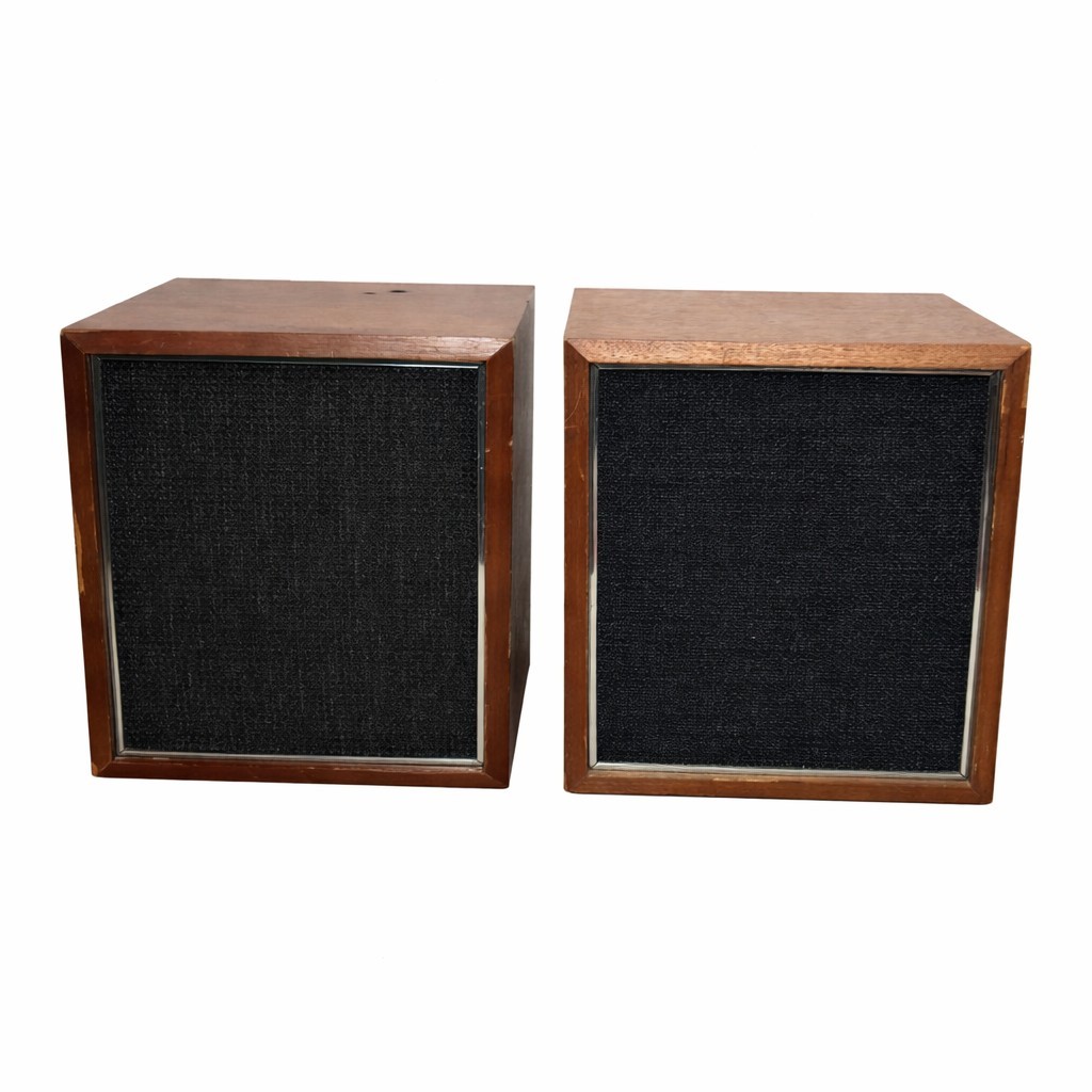 Vintage Panasonic RD-7672 Speaker Set Tested And Works! 4 Watts Made In Japan