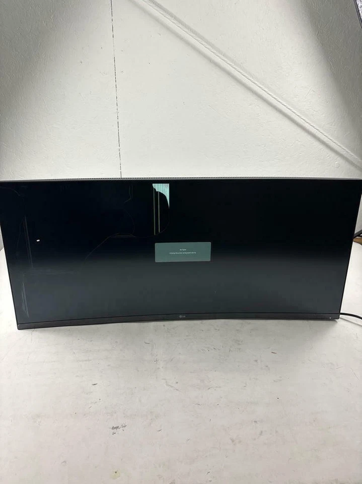 LG UltraWide QHD 34-Inch Curved Computer Monitor 34WQ73A-B, IPS (LCD DAMAGED) - Image 4 of 4
