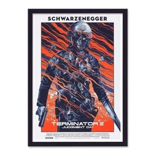 Terminator 2 Reimagined movie poster - Wall art - Gift
