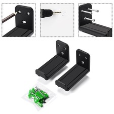 Compact Design Adjustable Soundbar Wall Mount with Dual Bracket Support