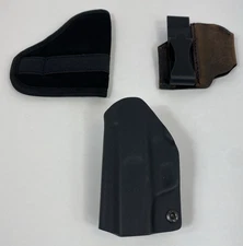 Gun Holster Lot of 3 – We The People + Misc Brands, Mixed Styles