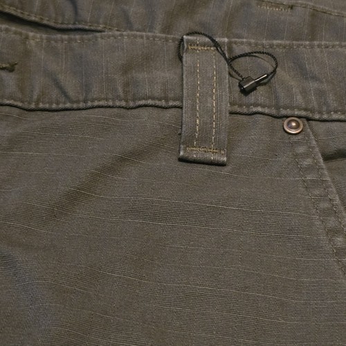 Carhartt Ripstop Carpenter Cargo Pants Double Knee Work Relaxed B342 38x32 Green - Picture 14 of 16