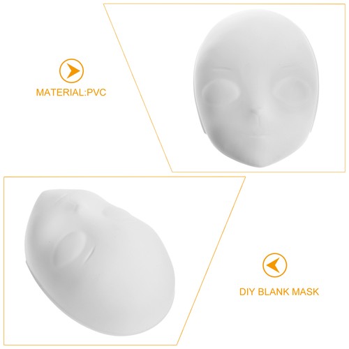 4 Pcs Maschera Per La Faccia Della Volpe Decorative Vuota Fai Da Te - Afbeelding 11 van 12