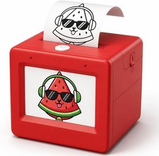 Smart AI Voice Sticker Printer Box, Magic Thermal Sticker Maker with Display