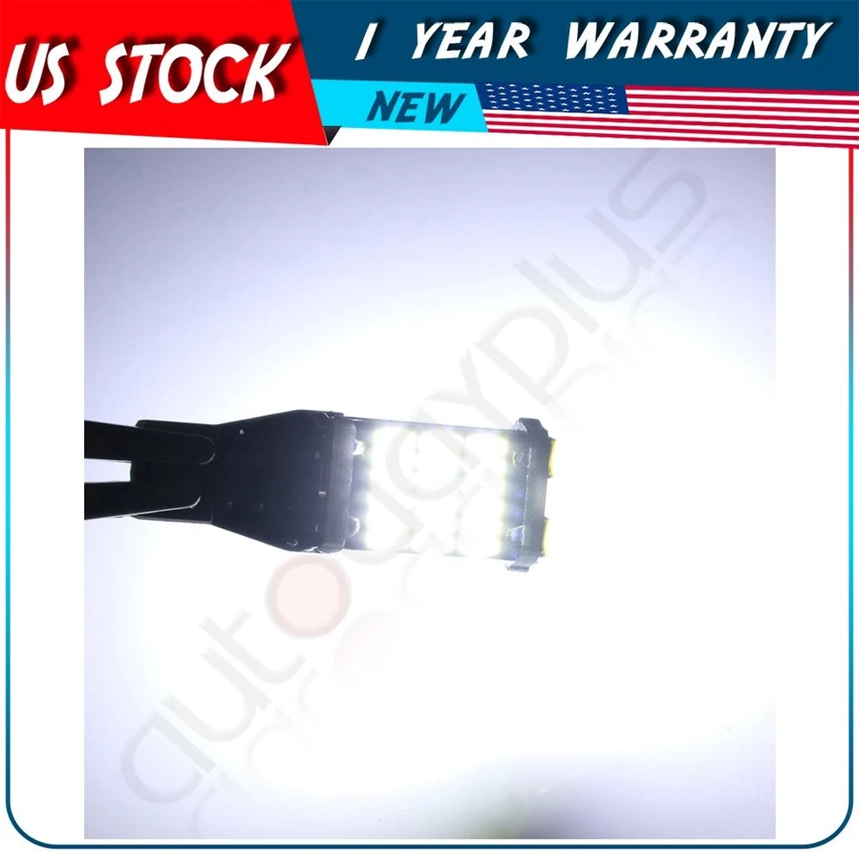 10 Piezas 45SMD Bombilla LED Coche Luz Inversa T15 Brillante Canbus Lámparas de Respaldo Sin Errores Foto 3 de 4