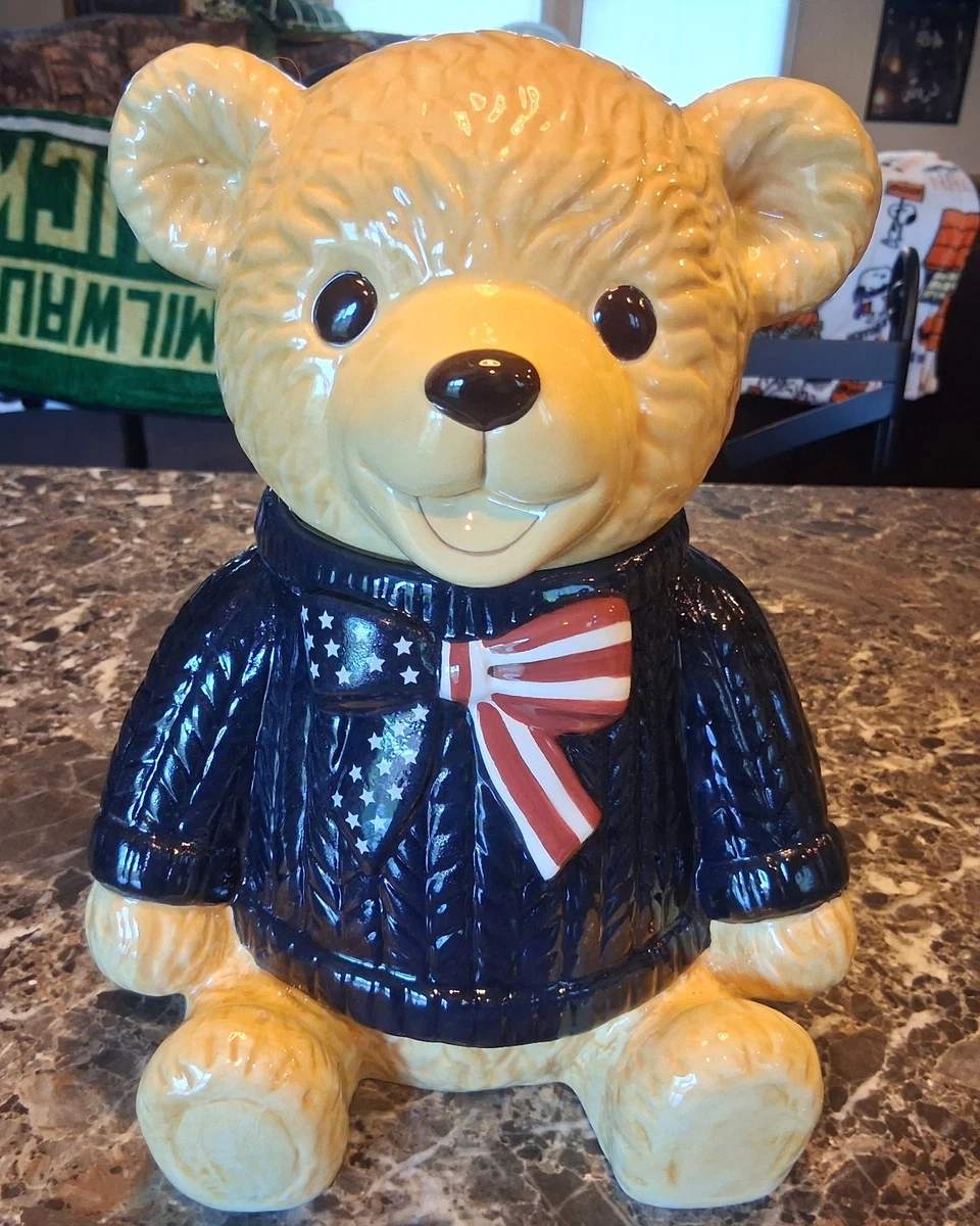 Teddy Bear Cookie Jar Indiana Collectible Animal Cookie Jars (1970