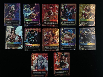 riftbound best cards IN STOCK 2025 League of Legends - Riftbound TCG Card Chinese OGN 12 Pcs  Rare NM