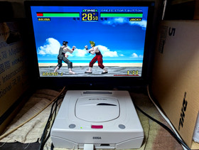 Sega Saturn WHITE Christmas Nights Limited Edition Console HST-0014  Japan Box