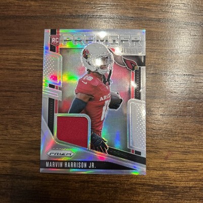 2024 Panini Prizm Marvin Harrison Jr Silver Rookie Patch 