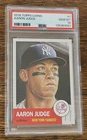 2018 Topps Living Aaron Judge #1 PSA 10 Gem Mint New York Yankees