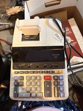Sharp EL-2630PIII Vintage 12-Digit Printing Electronic Calculator