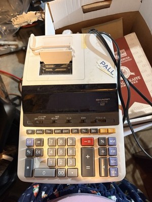 Sharp EL-2630PIII Vintage 12-Digit Printing Electronic Calculator