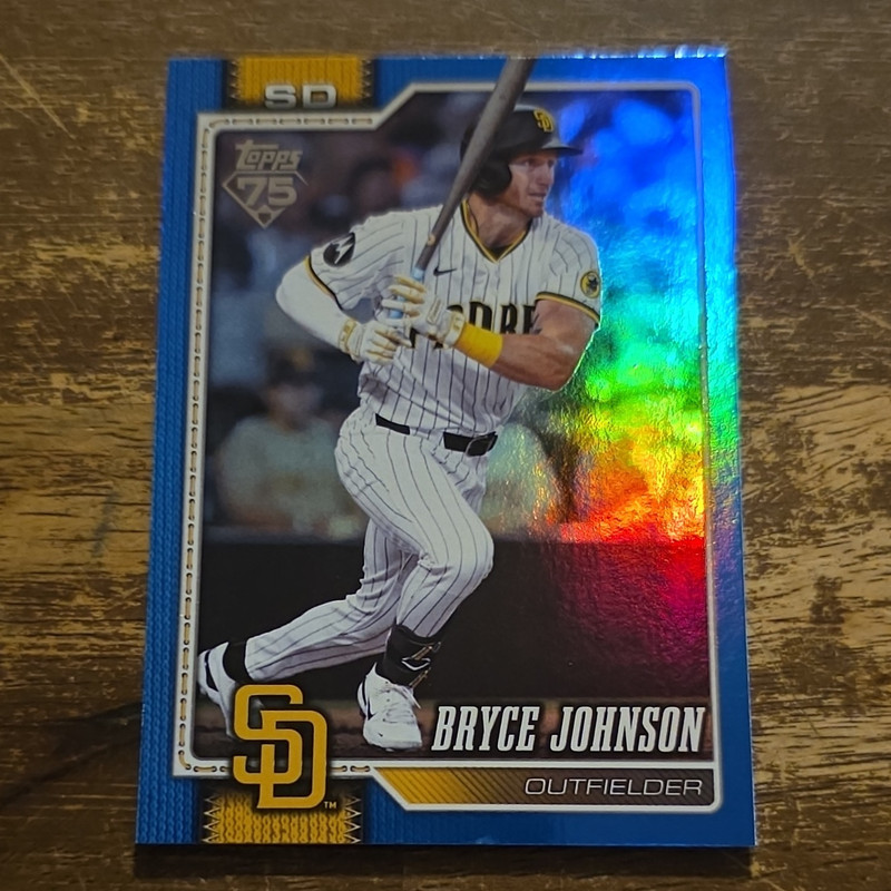 Topps Series 2 Bryce Johnson San Diego Padres #403 Serial Numbered /150