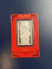1 oz Silver Bar - PAMP Suisse - 2012 - Year of the Dragon (In Assay)