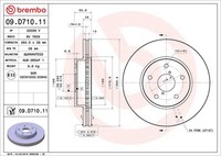 Brembo Bremsscheiben BelüFtet Vorne Passend FüR Subaru Levorg Legacy VI BN BS