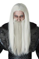 Dark Wizard Wig and Beard