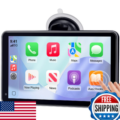 Carplay for Apple Portable Car Screen: Easy Setup 7 Inch Android Auto - Wireless