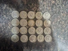 Lot Of 20. 1965-69 Kennedy Half Dollar 40% Silver