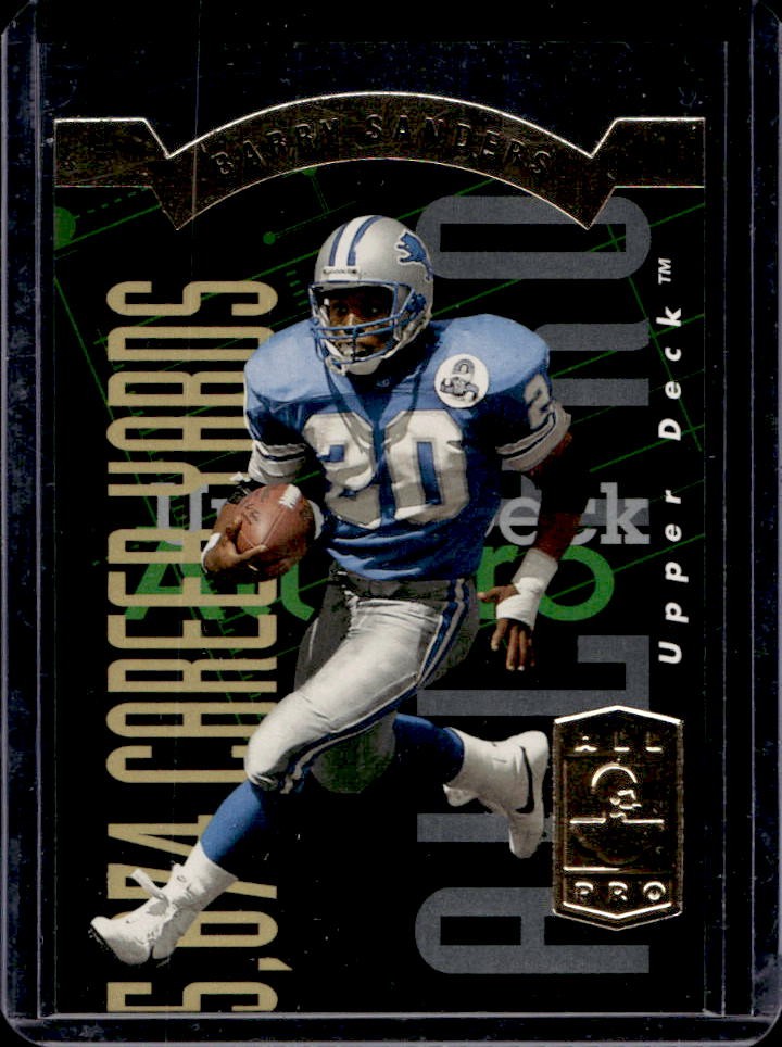 1993 SP Barry Sanders All Pro Die Cut #AP5 Lions