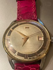 Raro Vintage Orologio anni 50 HOBA Meccanico A carica manuale funzionante