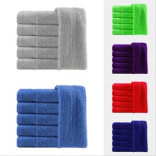 Hotel Quality Face Hand Towels 100% Egyptian Cotton Luxury Soft Bath Sheet Towel