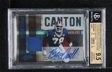 2010 Absolute Memorabilia Canton Absolutes /15 Bruce Smith BGS 9.5 GEM MINT Auto