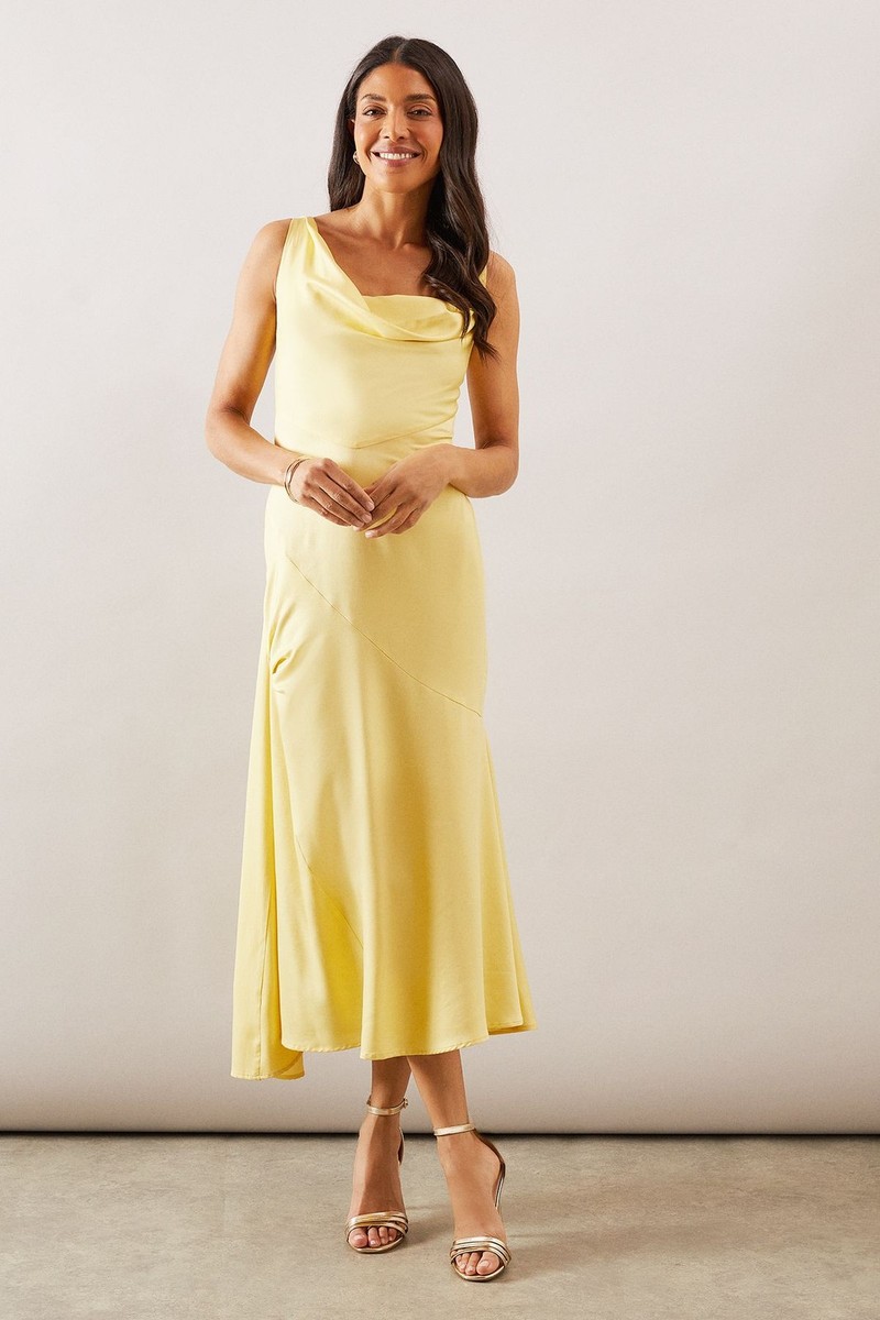 Ladies Dresses Wallis Yellow Dress Wallis Yellow Dress Wallis