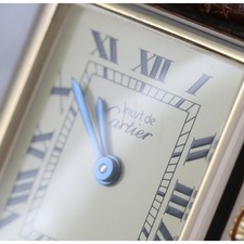 Authentic Cartier Must Tank SM Gold Plated Quartz #230-000-359-5069 9