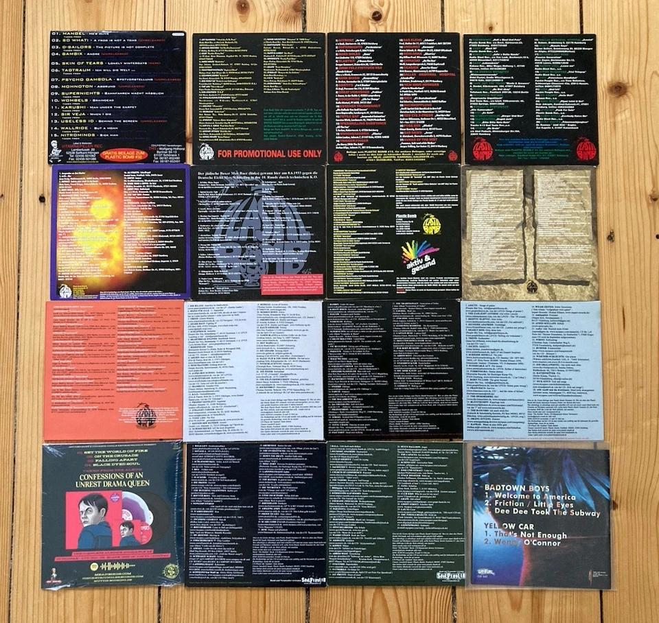 Plastic Bomb 12. X. CD Compilation Punk Rock Sampler - Bild 3 von 4