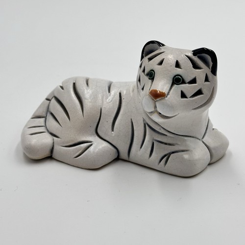 Artesania Rinconada Uruguay White Tiger Vintage Classic Collection Figurine - Picture 12 of 12