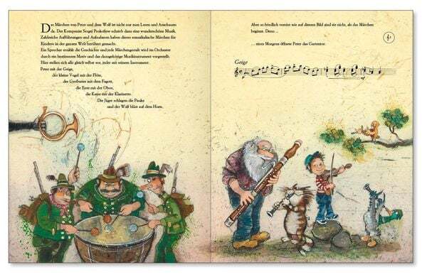 Thumbnail - Peter Und Der Wolf (das Musikalische Bilderbuch Mit Cd Und Zum