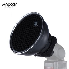 Andoer 5.9"Beauty Dish Diffuser w/ 30°Honeycomb for Neewer Canon Speedlight B1P9