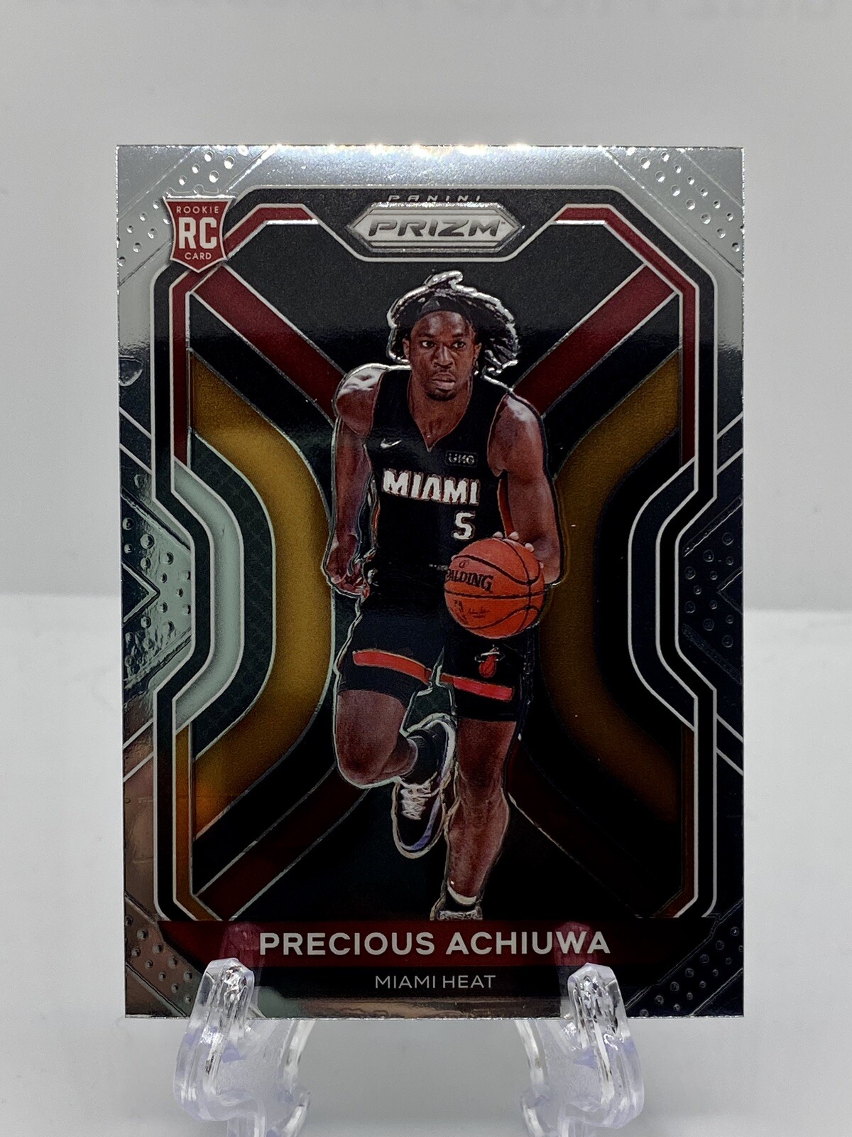 Precious Achiuwa 2020-21 Prizm Basketball Base RC No. 294
