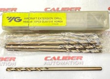 YG1 HSS DL601015 AIRCRAFT EXTENSION Drill (NEW)