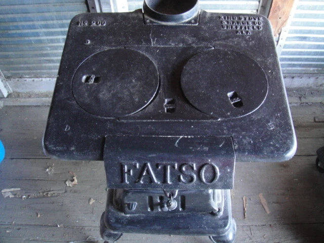 Vintage Stove Fatso No 200 King Stove u0026amp; Range Co Sheffield Ala 100+  years old | eBay