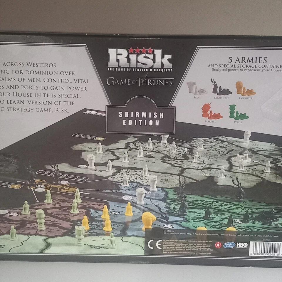 Risk Board Game, Game of Thrones Skirmish Edition VGC - Image 4 of 4