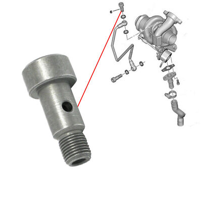Screw Connection Hose Oil Turbocharger CITROEN PEUGEOT 1.6 HDi 