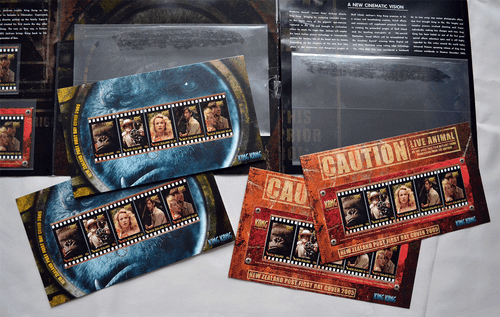 KING KONG 2005 MOVIE ULTIMATE COLLECTION OF STAMPS,FDC & SOUVENIR CARDS + SOUND - Picture 8 of 11