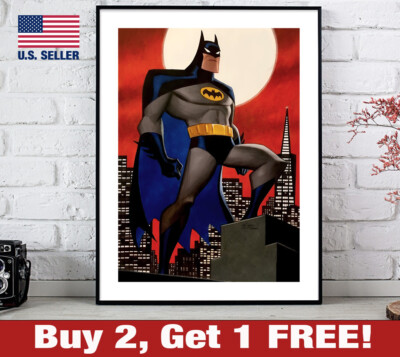 Batman the Animated Series Poster 18'' x 24'' Print 90s BTAS