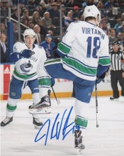 Vancouver Canucks Jake Virtanen Autographed Signed 8x10 Photo COA #8