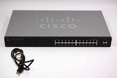 Cisco Small Business SLM2024 (V01) 24-Port Gigabit Smart Ethernet Network Switch