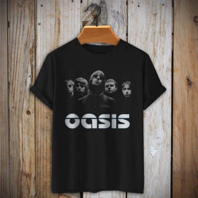Oasis Tee The Masterplan ...There and Then Dig Out Your Soul Knebworth 1996