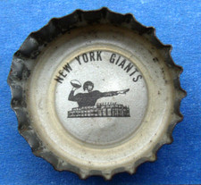 1960's Coke Bottle Cap NFL Football Team Logo New York Giants - Coca-Cola